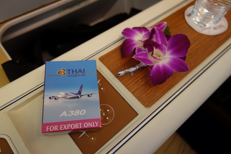 タイ航空　ファーストクラス搭乗記４　着陸編（TG６２３　関空－バンコク）