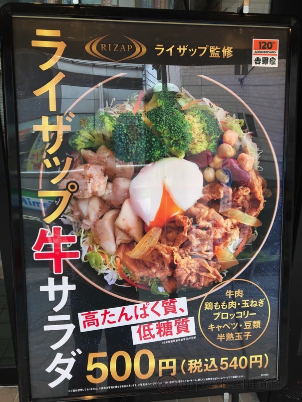 Yoshinoya rizap 2