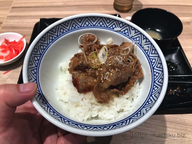 Yoshinoya Wteisyoku 23