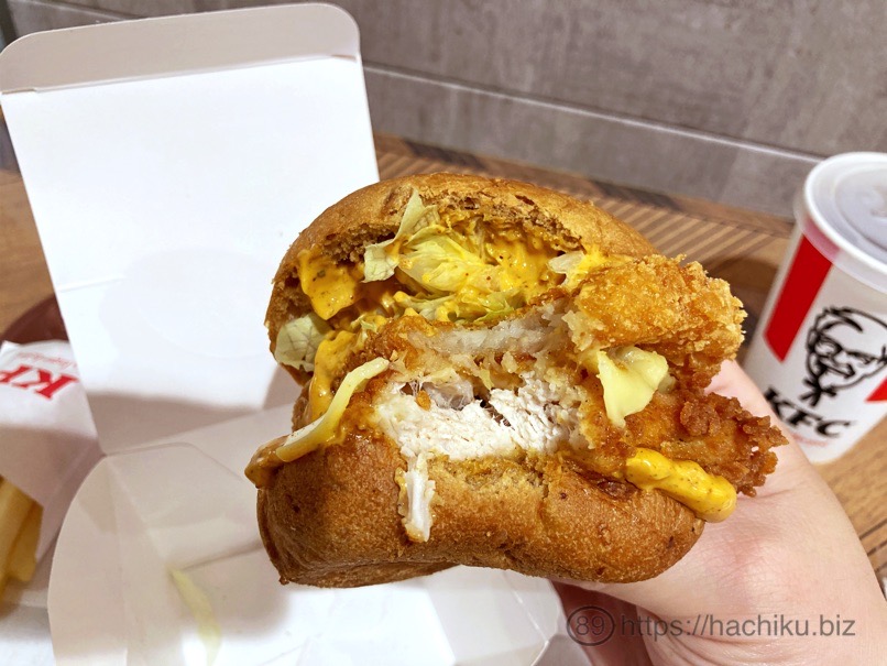 KFC DX chicken sand18